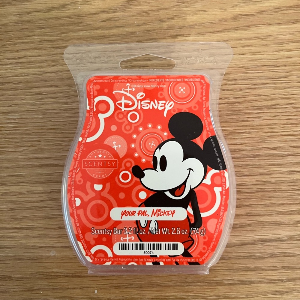 Disney Mickey Mouse Scentsy Bar - Red and Black